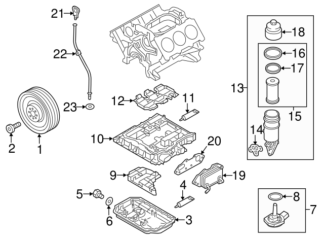Oil Filter 03H-115-562 - View 4