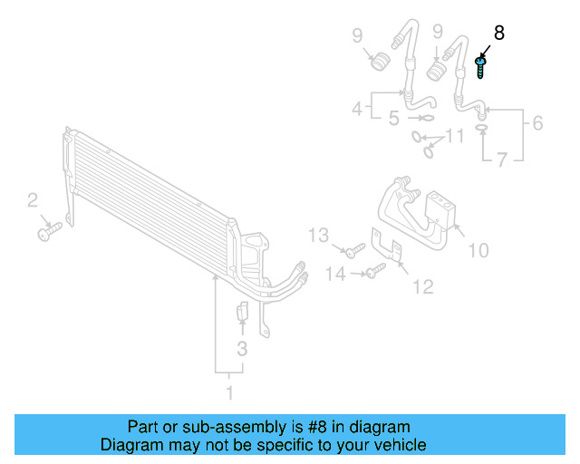 Return Line Screw N-910-327-02 - View 15