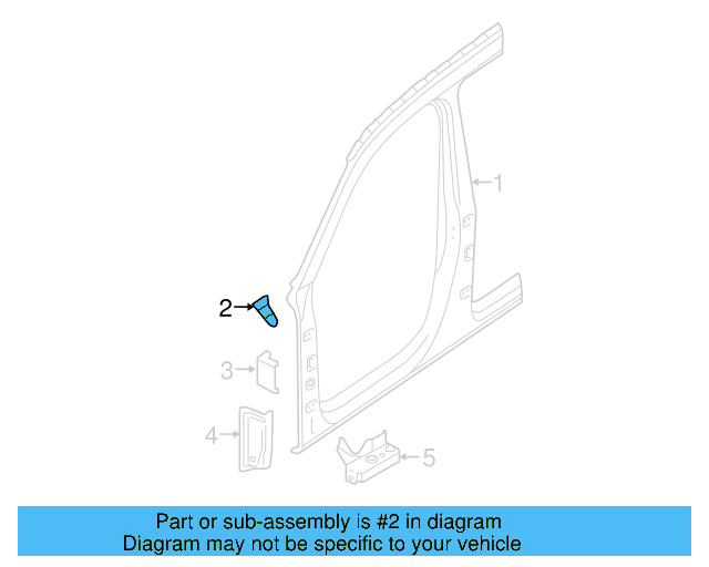 Upper Bracket 3CN-810-395 - View 2