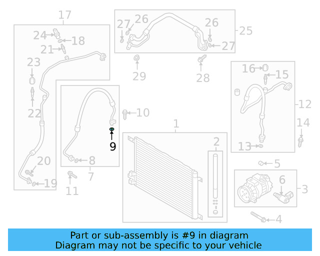 A/C Refrigerant Line O 4E0-260-749-A - View 66