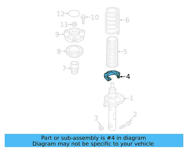 Spring Lower Insulator 5QM-412-545 - View 7
