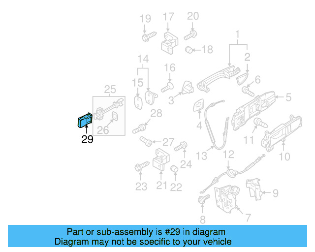 Door Check Bolt WHT-002-109 - View 89