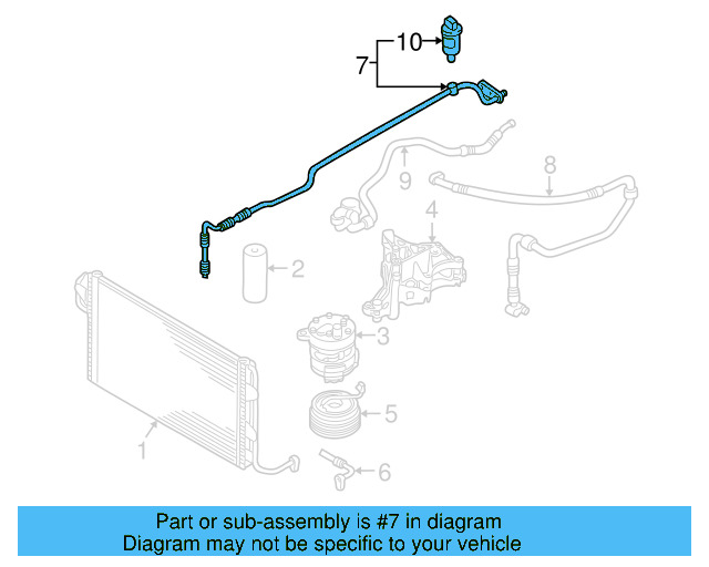 AC Hoses 1C1-820-741-M