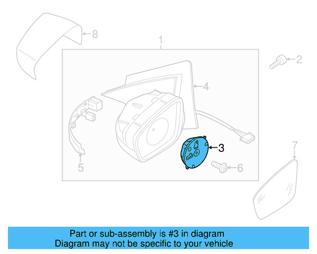 Adjust Motor 561-959-578 - View 5