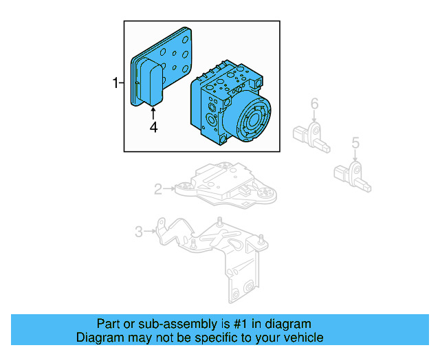 Modulator Valve 5Q0-614-517-FL-BEF