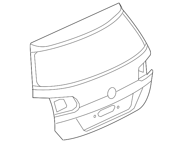 Lift Gate 5G9-827-025-E - View 4