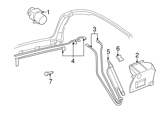 Hydraulic Cylinder Bracket 1E0-871-819 - View 6