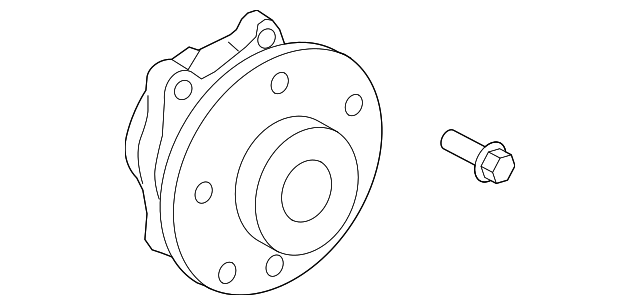 Hub Assembly 5Q0-407-621-F - View 2