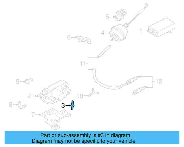 Vacuum Pump Damper 1H0-907-349 - View 3