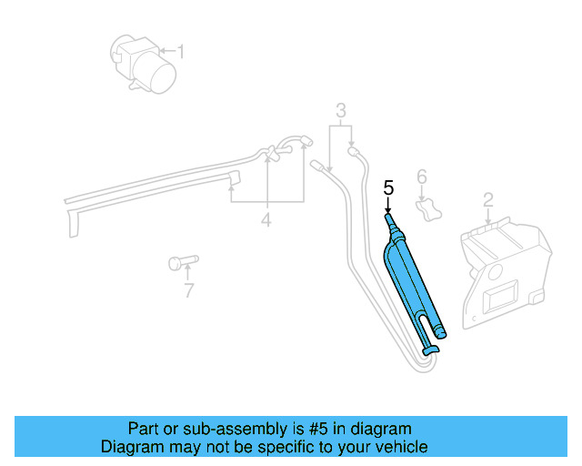 Hydraulic Cylinder 1E0-871-795 - View 2