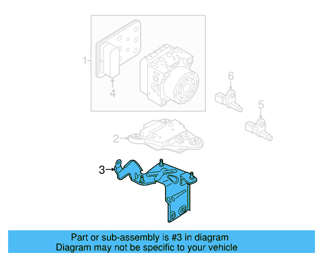 Mount Bracket 5Q1-614-235 - View 10