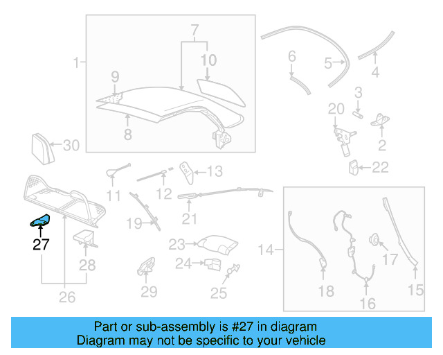 Air Deflector Coupling 1Y0-862-656 - View 4