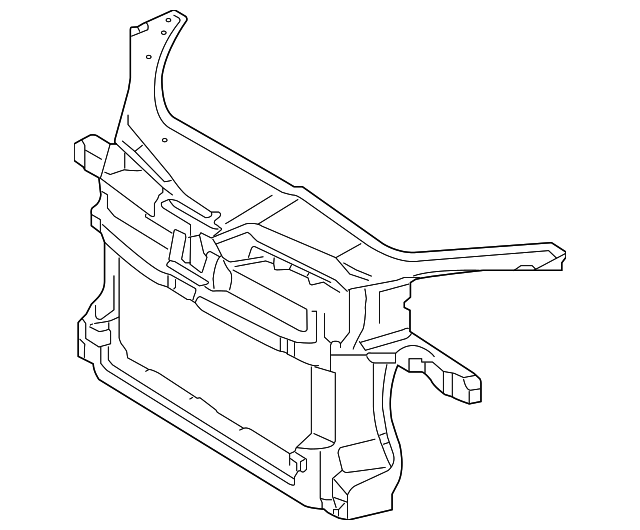 Radiator Support 1K0-805-588-T - View 8