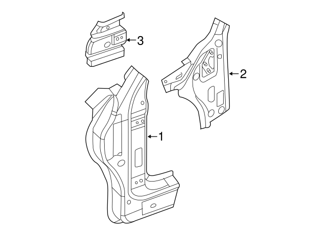Hinge Reinforced 5C5-809-624 - View 9