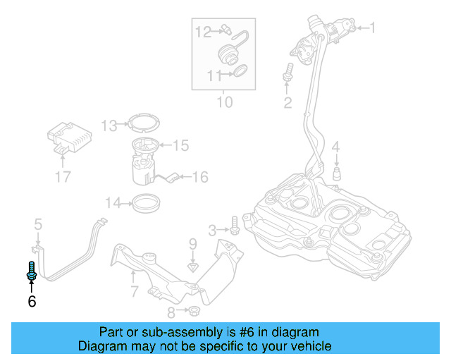 Tank Strap Bolt N-912-296-01 - View 11