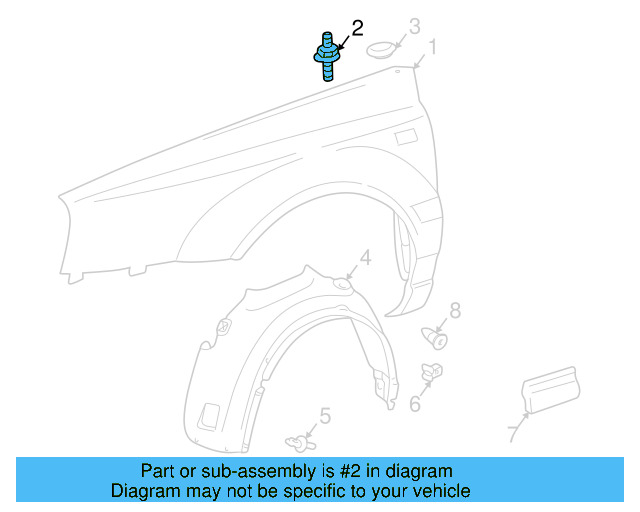 Cover Bolt N-905-361-01 - View 3