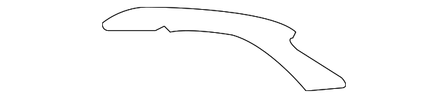 Convertible Top Housing Support 1Y0-871-063-B - View 2