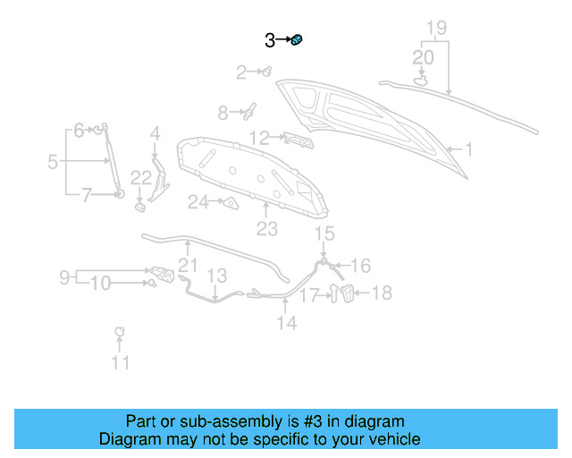 Hood Bumper 867-827-500-A - View 7