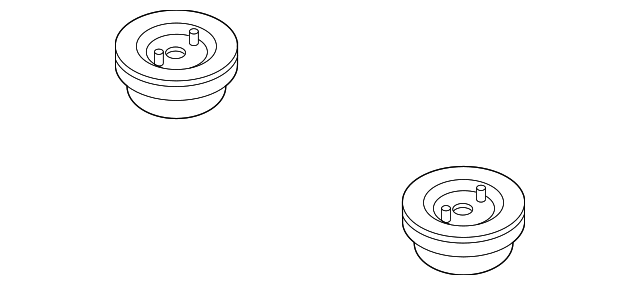 Differential Assembly Rear Mount 1K0-599-437-A - View 2
