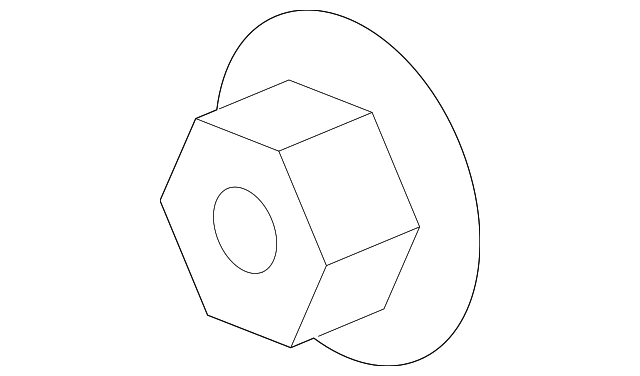 Window Regulator Nut N-106-092-01 - View 12