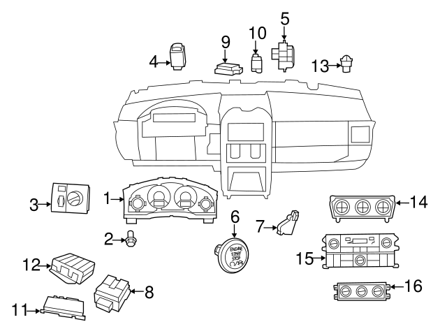 Sun Load Sensor 7B0-907-539-L
