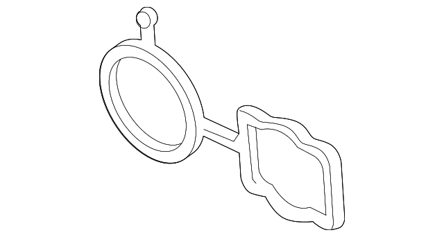 Engine Water Pump Housing Gasket 06L-121-139-A