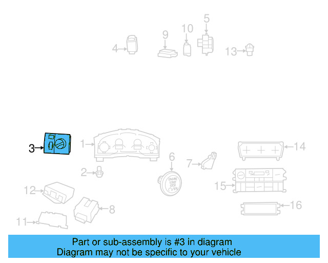 Headlamp Switch 7B0-941-531-R