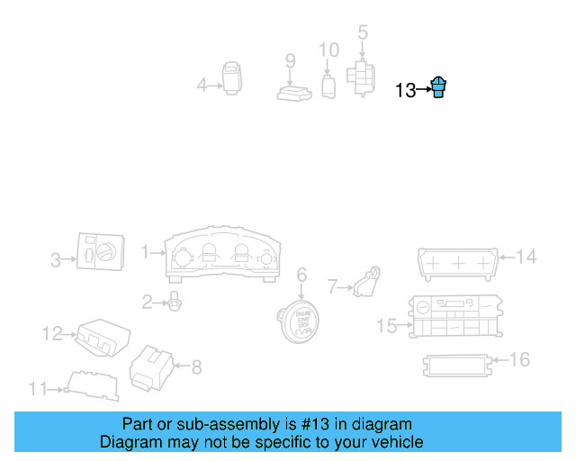 Sun Load Sensor 7B0-907-539-J