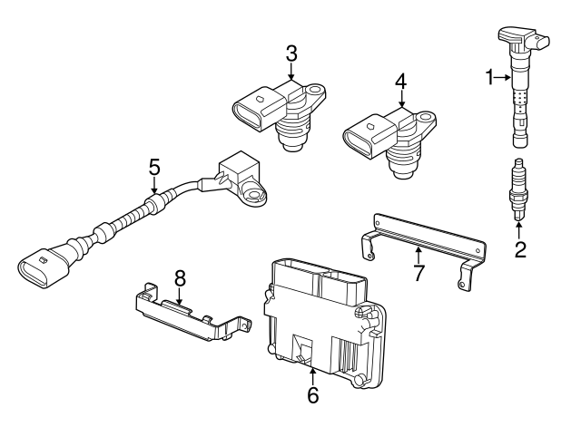 Knock Sensor 030-905-377-D - View 4