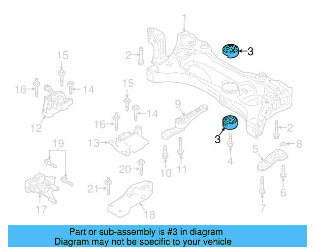 Bushing Kit 5Q0-198-037 - View 7