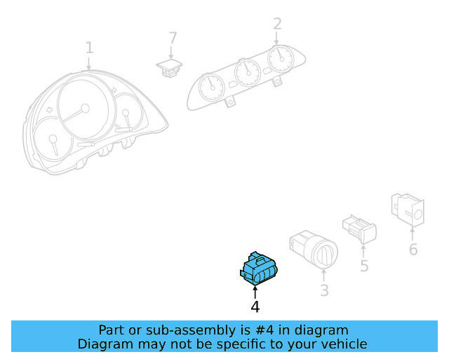 Dimmer Switch 5C5-941-533-WHS - View 2