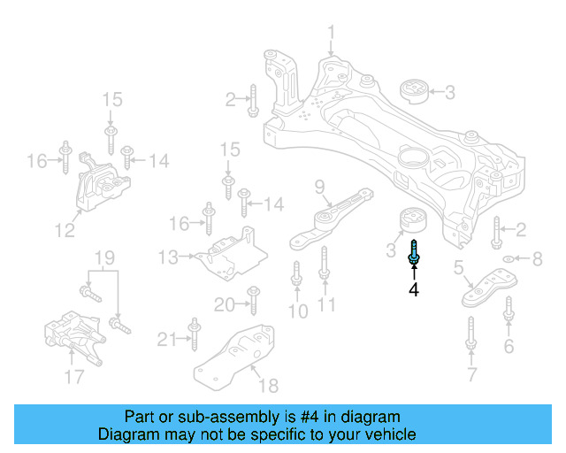 Suspension Stabilizer Bar Link Bolt N-106-994-01 - View 20