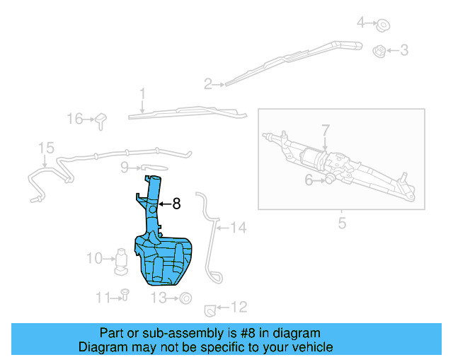 Washer Reservoir 7B0-955-453-A