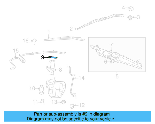 Reservoir Cap 7B0-955-455-A - View 3