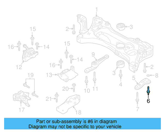 Side Support Mount Bolt N-912-312-01 - View 47