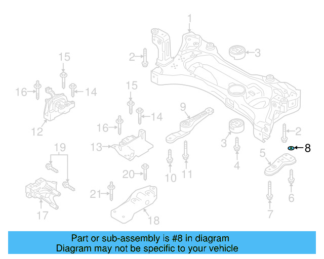 Side Support Washer 7H0-419-713 - View 4
