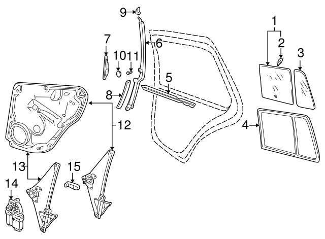 Movable Glass Pin 6N0-839-511 - View 29