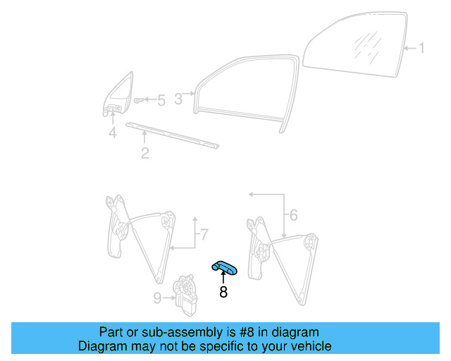 Handle 1H0-837-581-D-U71 - View 11