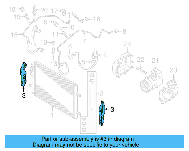 Mount Bracket 5QE-121-068 - View 5