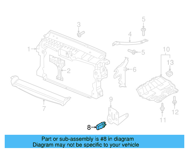 Ambient Temp Sensor 8Z0-820-535 - View 51