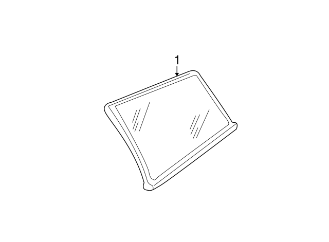 Quarter Glass 1J9-845-297-K - View 2