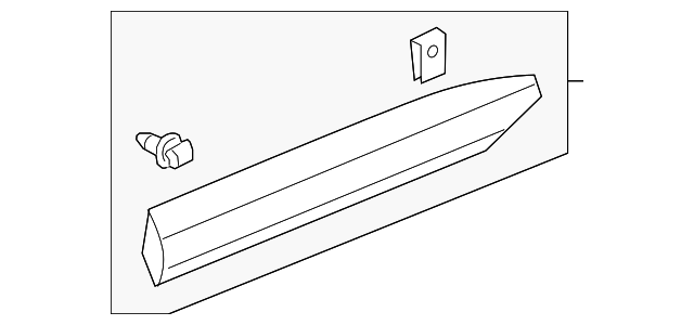 Wheel Opening Molding Retainer Clip 3C0-853-585 - View 8