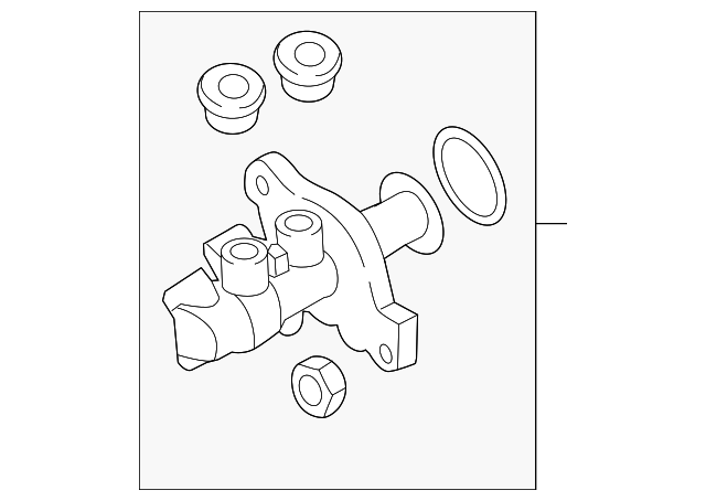 Master Cylinder 5Q1-614-019-AC-REP