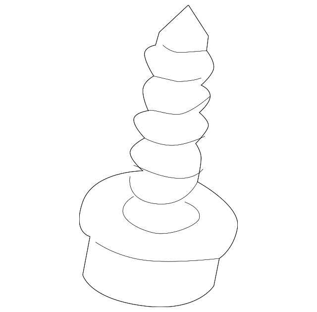 Bumper Cover Mount Bolt N-909-747-01 - View 163