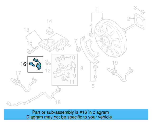 Stoplamp Switch 5G0-698-459 - View 45