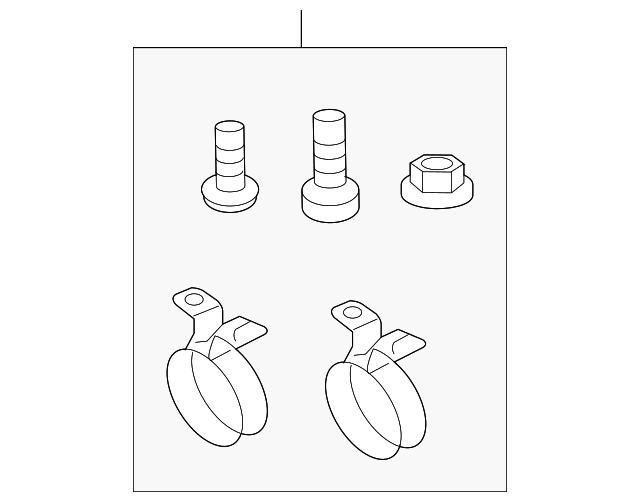 Splash Guard Kit Mount Kit 1C0-075-711-B - View 2