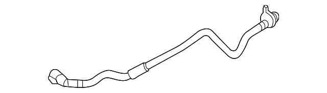 Vacuum Tube 5Q0-612-041-AG - View 2