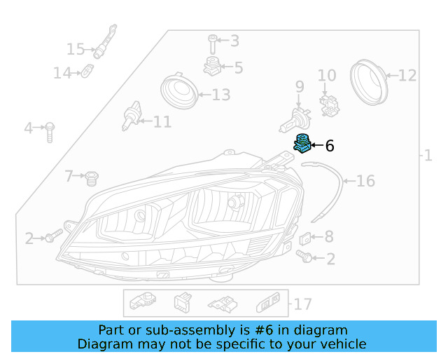 Spacer 1T0-941-111 - View 25