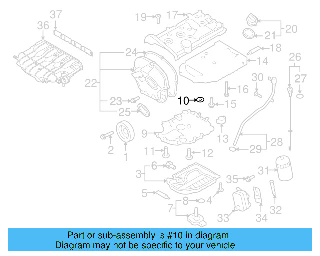 Gasket 06J-103-147 - View 26