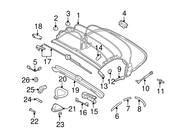 Packing 1Y0-871-153 - View 2